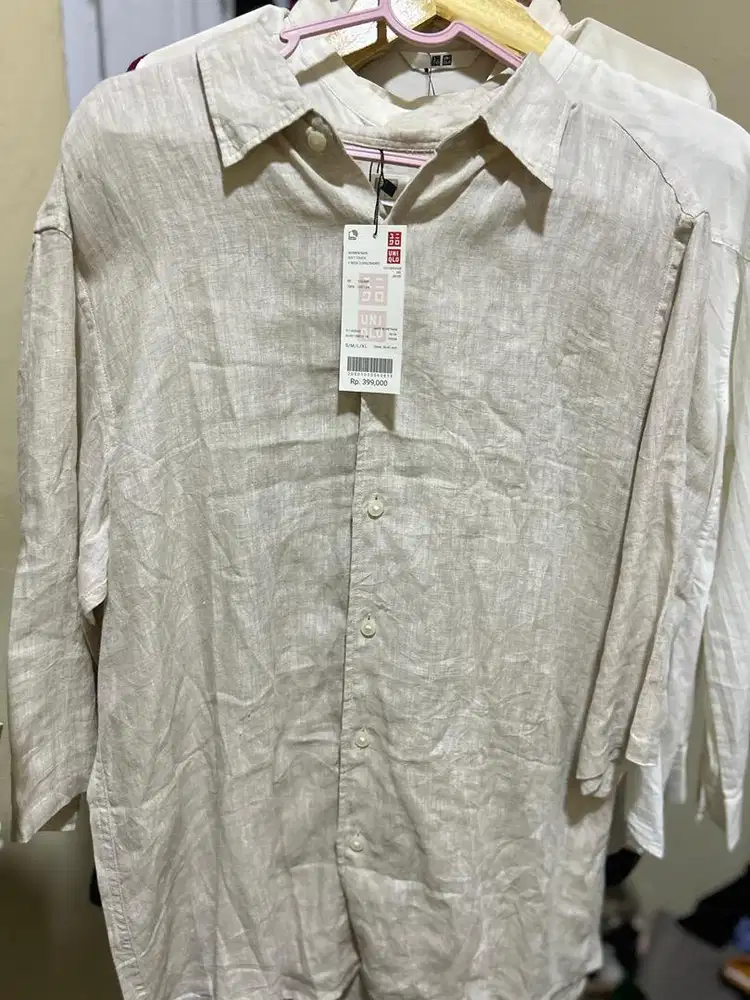 Kemeja uniqlo linen