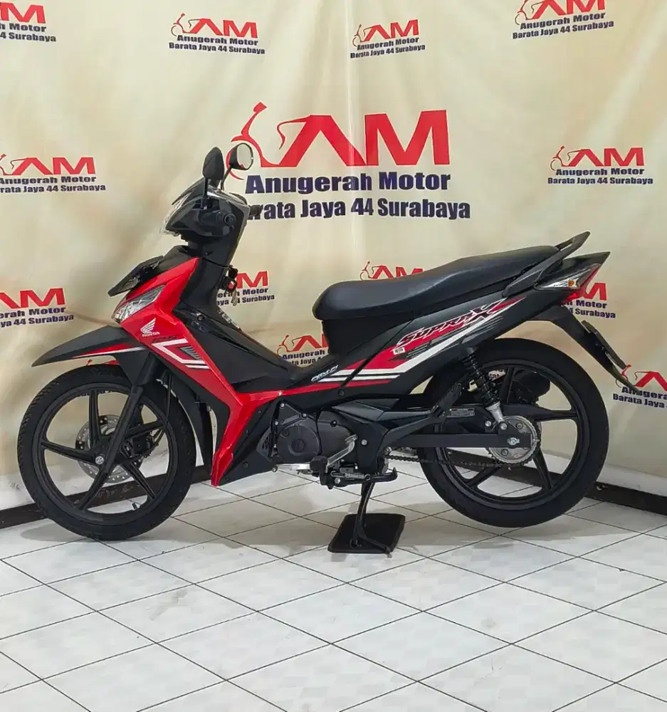 Km 6 Ribu Honda supra x 125 fi Tahun 2024 warna hitam