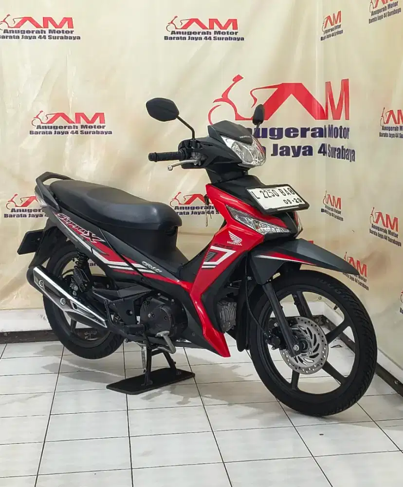 Am Barata #Km 6 Ribu Honda supra x 125 fi Tahun 2024 warna hitam