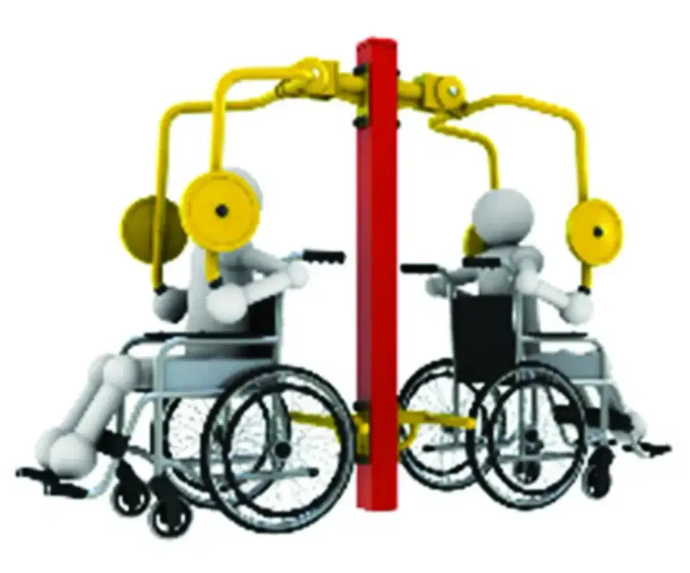 Push Chair - Alat Fitness Outdoor Disable - Outdoor Fitness