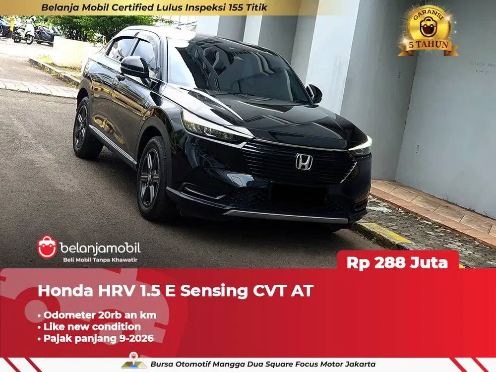 [ LOW KM ] Honda HRV HR-V HR V 1.5 E Sensing CVT AT 2023 2024