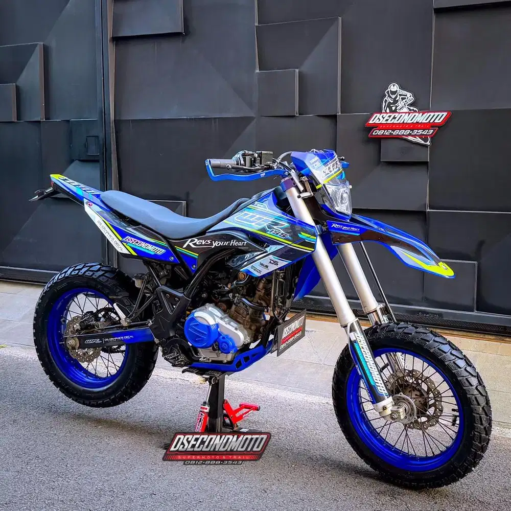 YAMAHA WR 155 ‼️WR155 SUPERMOTO FULL UPGRADE REAL JUMP NORIFUMI
