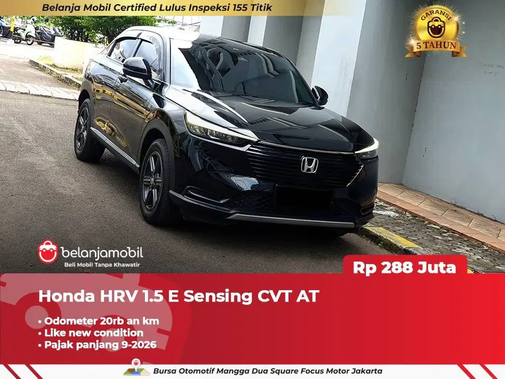 [ LOW KM ] Honda HRV HR-V HR V 1.5 E Sensing CVT AT 2023 2024