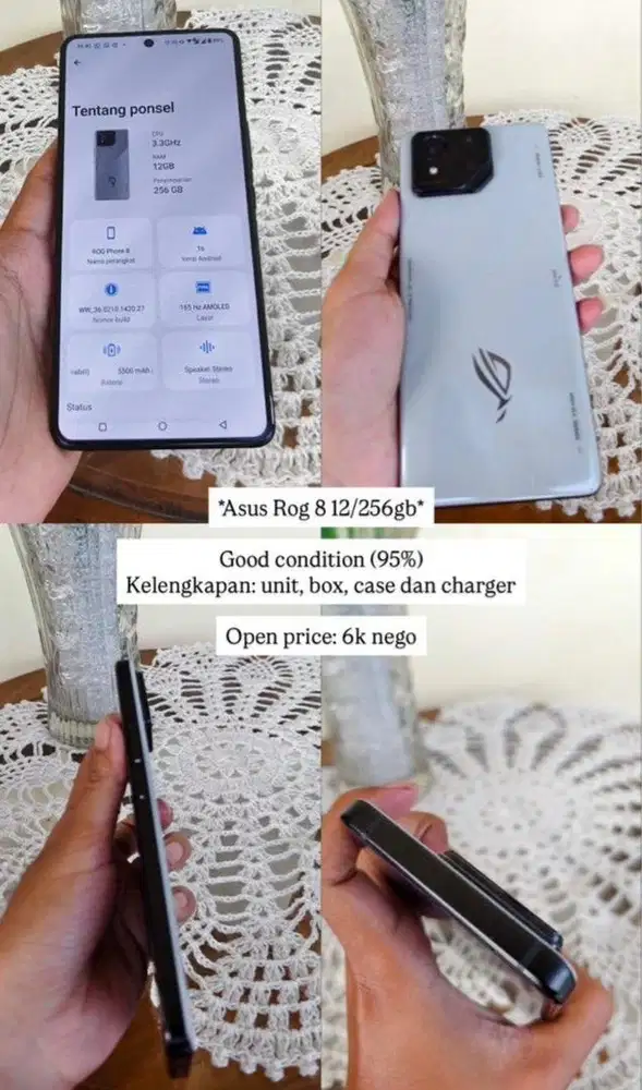 Asus Rog 8 12/256gb