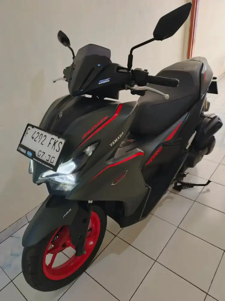 Yamaha Aerox alpha Turbo smart keyless type tertinggi gress f bogor