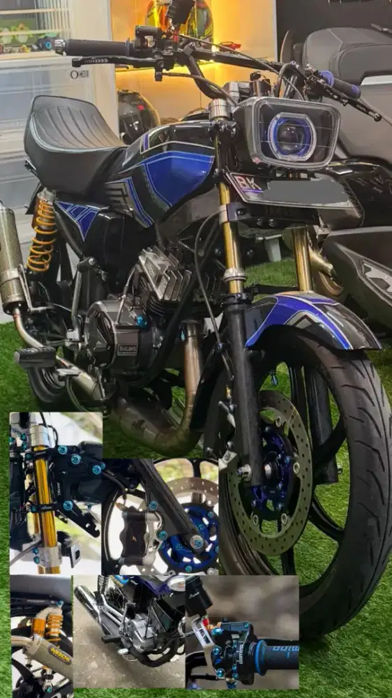 RX king 2007 asli Biru robot