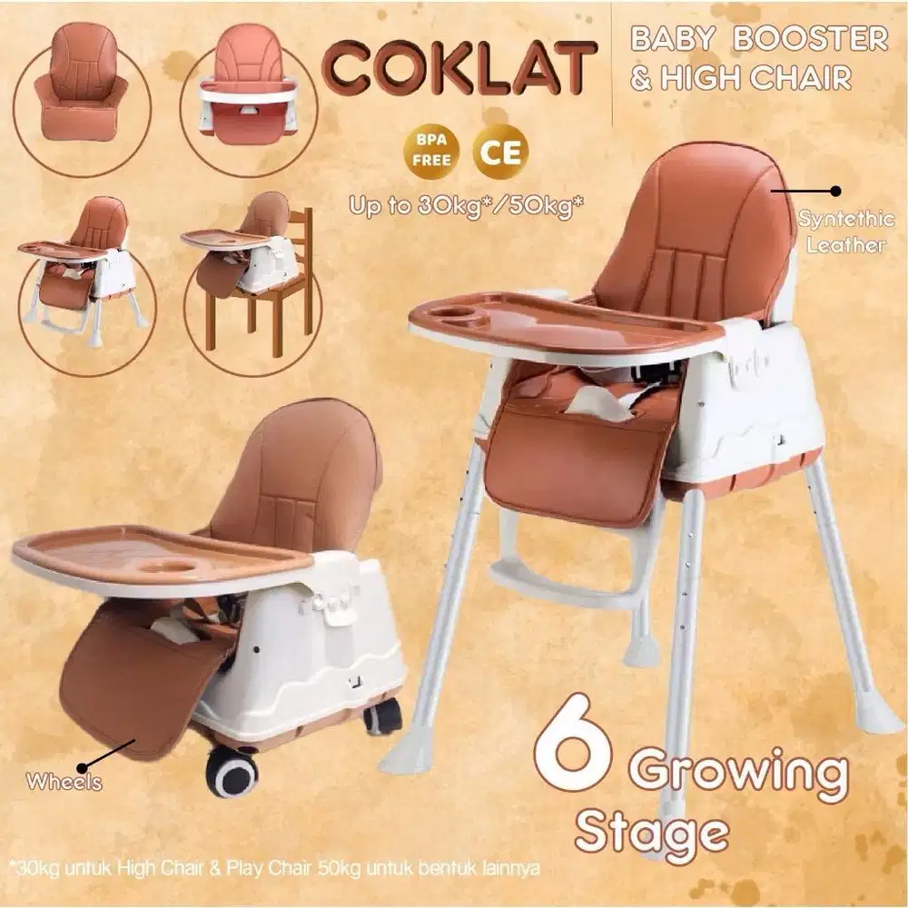 Kursi MPASI V-Baby Care