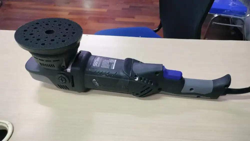 Mesin dual rotary utk poles cat