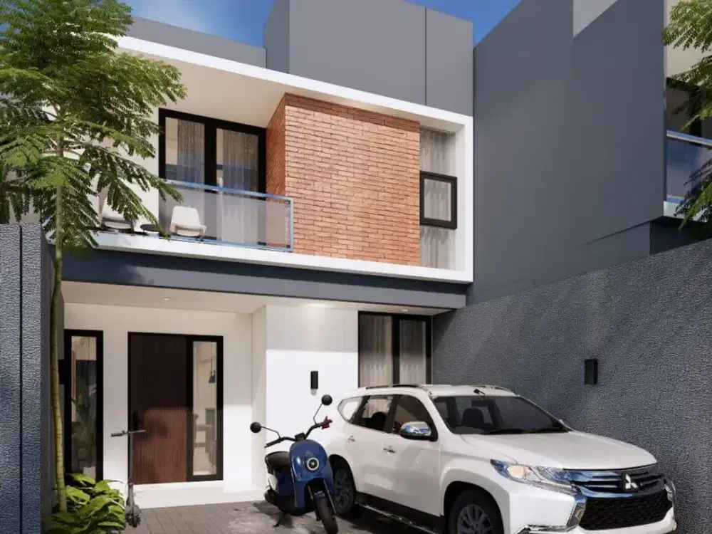 Rumah Modern La Vanya Bird di Jalan Kaliurang Sukoharjo Ngaglik Sleman