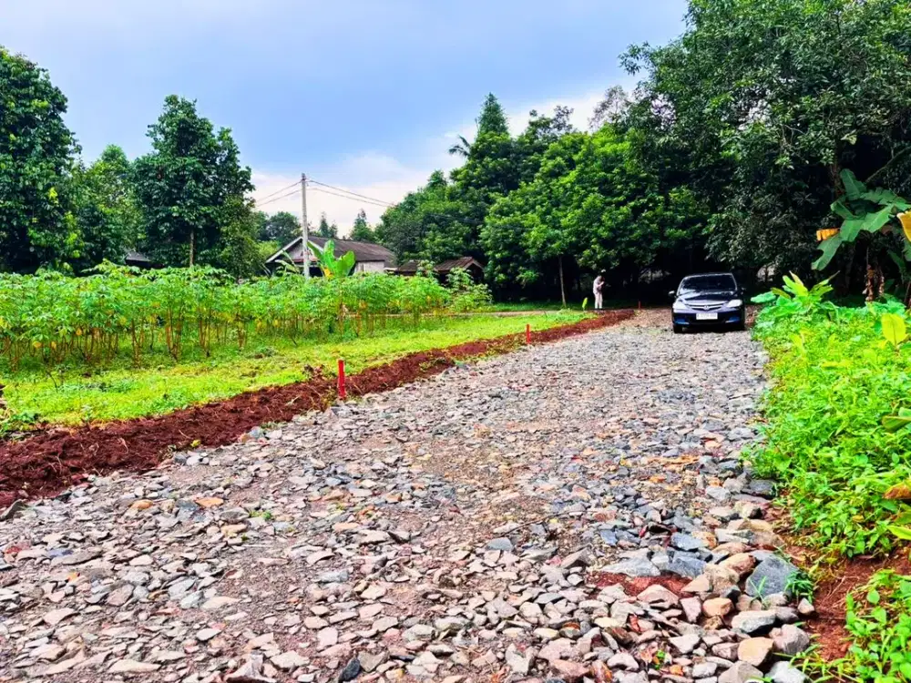 Tanah 1 Jt-an Dekat Pintu Tol Burangkeng, Terima SHM per Unit