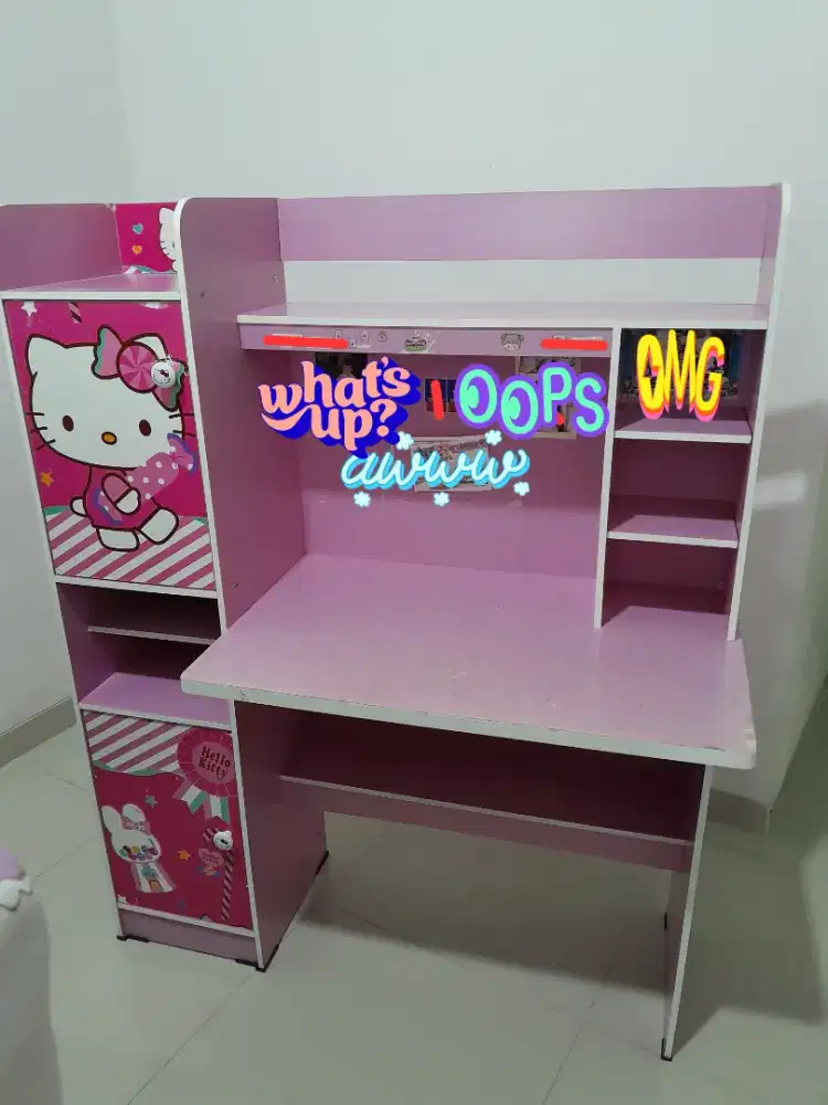 Meja belajar anak kea panel