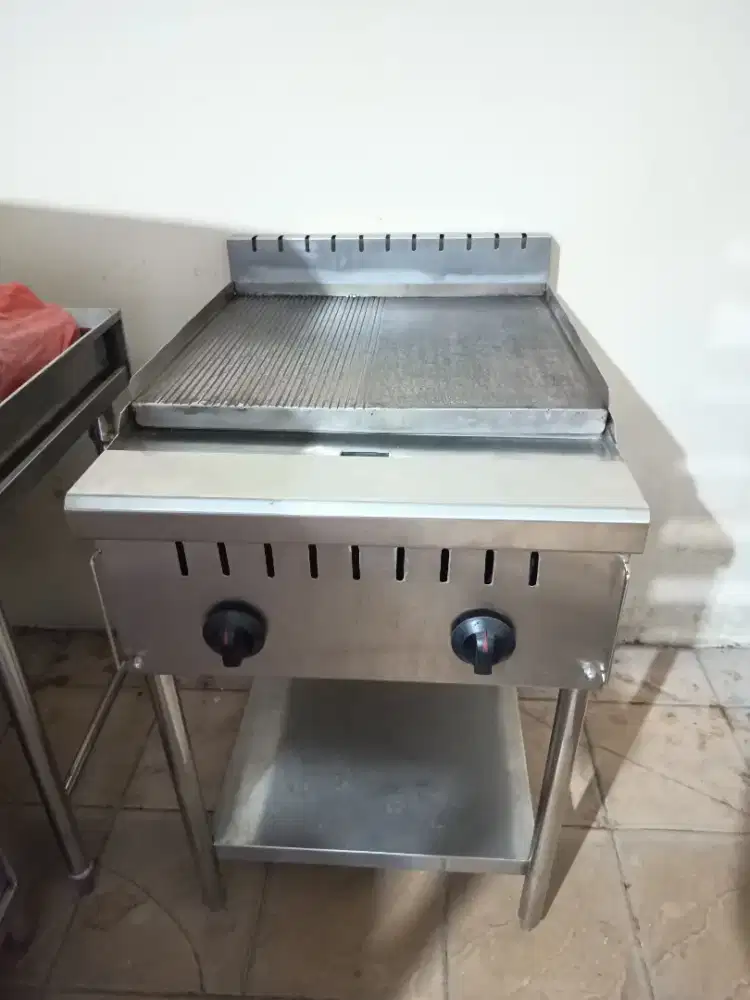 Griddle gas stenlis