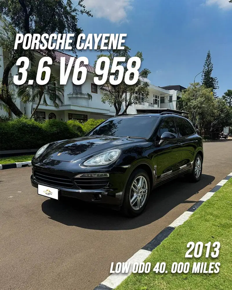 FOR SALE – SUPER DEAL   Porsche Cayenne 3.6 V6 958 2013 (NIK 2012)