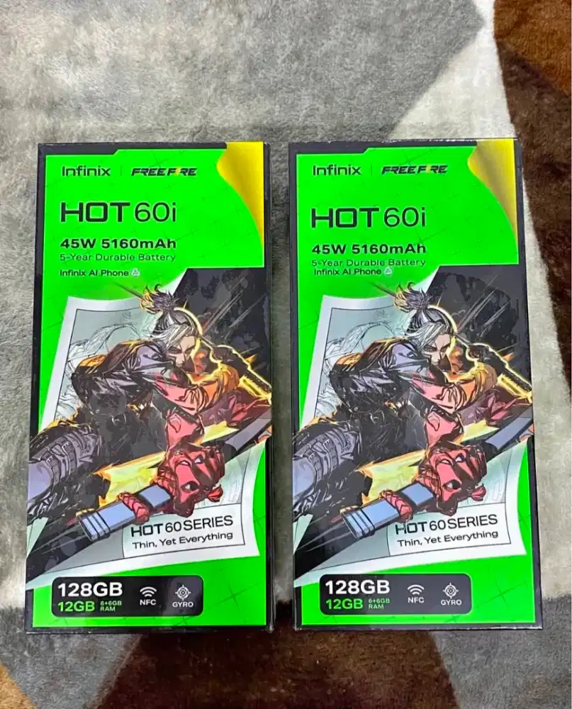 INFINIX HOT 60i 6+6/128GB New Segel