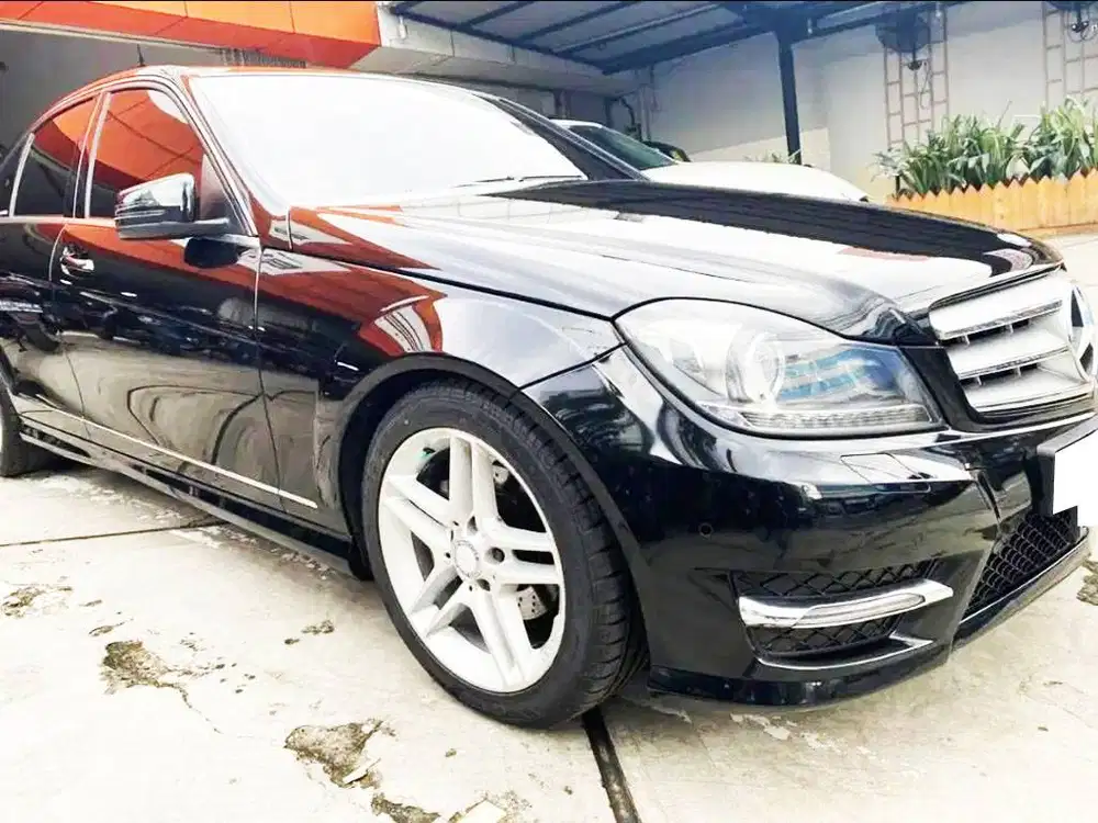 2013 Mercedes C250 AMG TURBO Rawatan ATPM Km 80rb Otr KREDIT TDP 25 jt