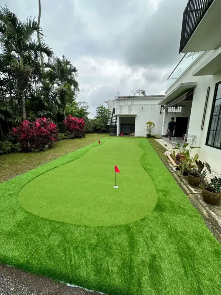 Jual Rumput Sintetis dan Drainase Terjangkau