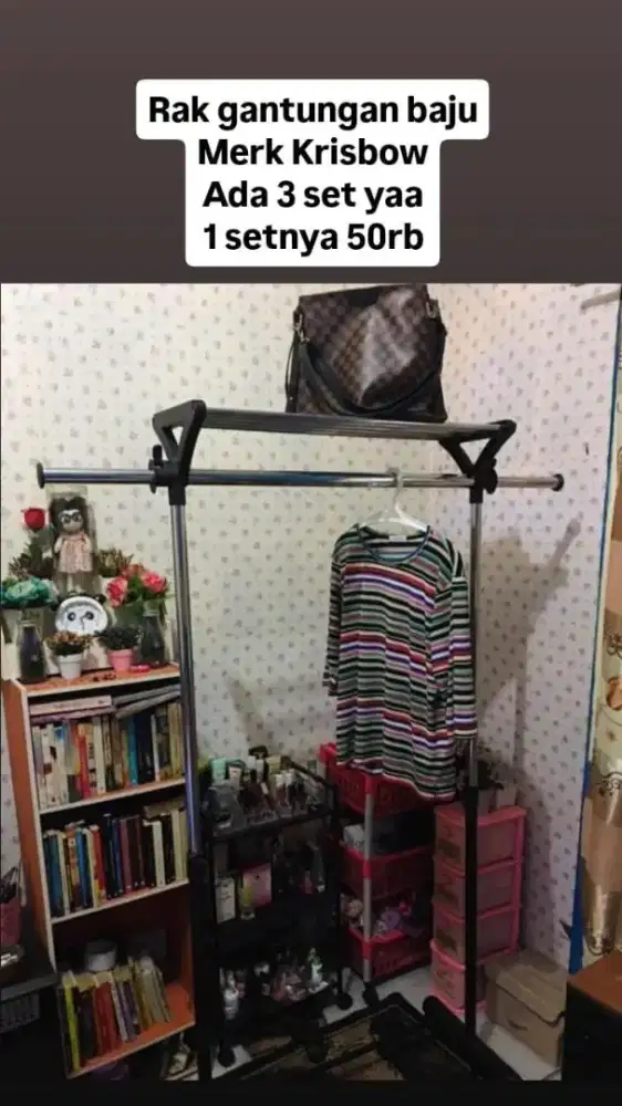Gantungan baju & rak no minus