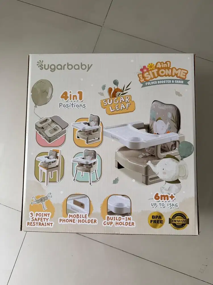 Sugarbaby 4in1 SitOnMe baby chair/ Kursi makan