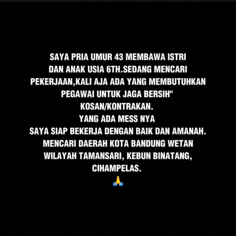 Jasa jaga dan bersih-bersih kosan/kontrakan