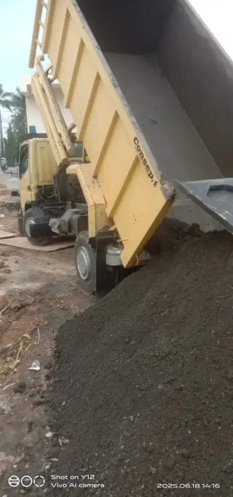 Pasir pasang batu belah sirdam makadam split pasir urug