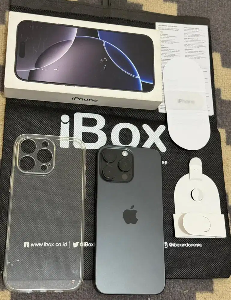 iPhone 16 Pro Max 256 BH 100% iBox