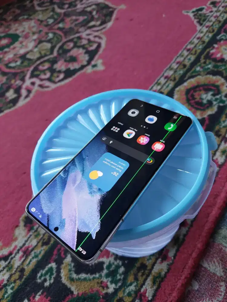 Samsung s21 plus 5G 8gb 256gb minus layar garis sajaa