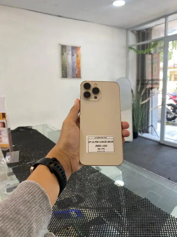 IPHONE 13 PROMAX 128GB IBOX FULLSET NOMINUS MENERIMA TT/KREDIT