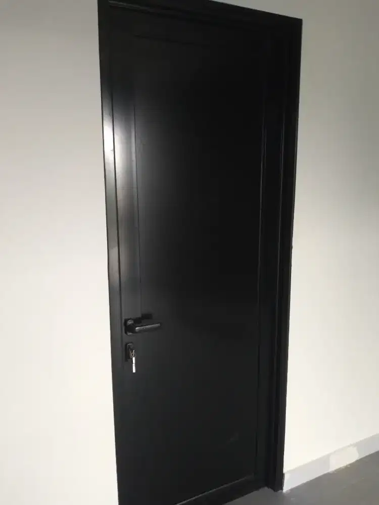 Pintu alumunium swing T220cm L100cm bisa bayar ditempat setelah terpsg