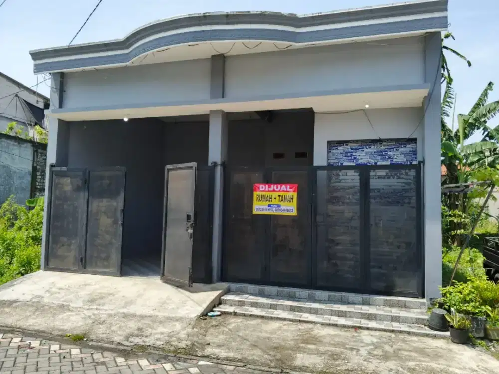 Dijual rumah tumbuh 7x15,  gang depan samsat gresik