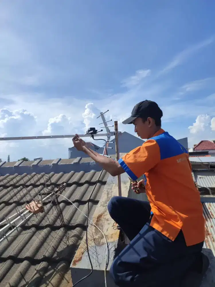Pemasangan, servis, antena TV Digital, CCTV.