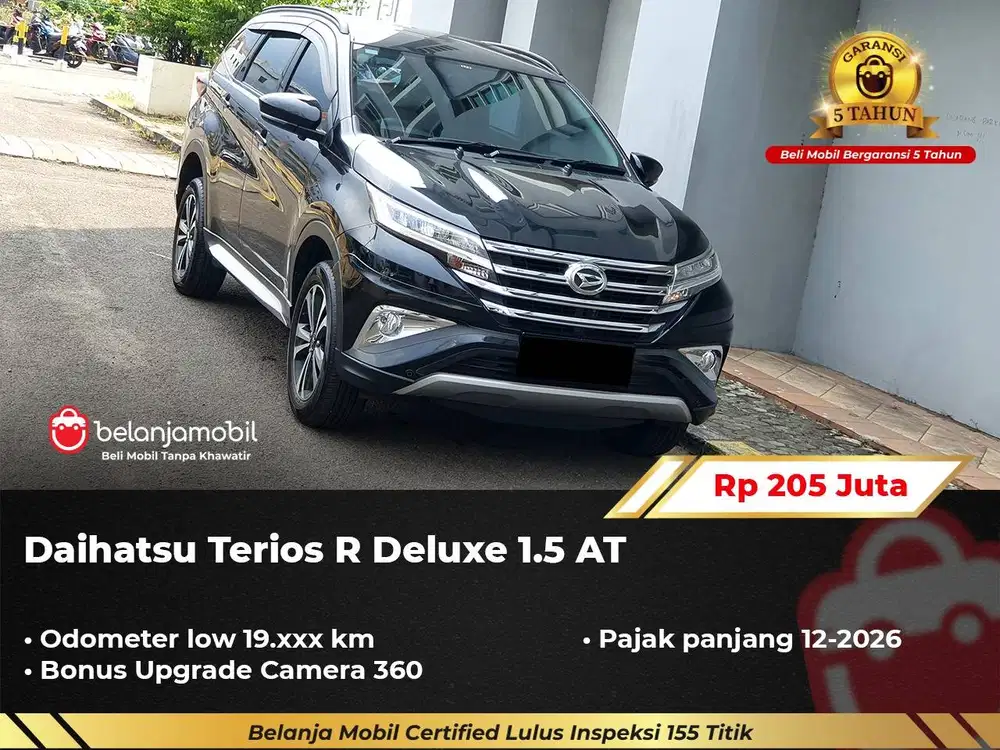 [ LOW KM 19RB ] Daihatsu Terios R Deluxe 1.5 AT 2022/2023