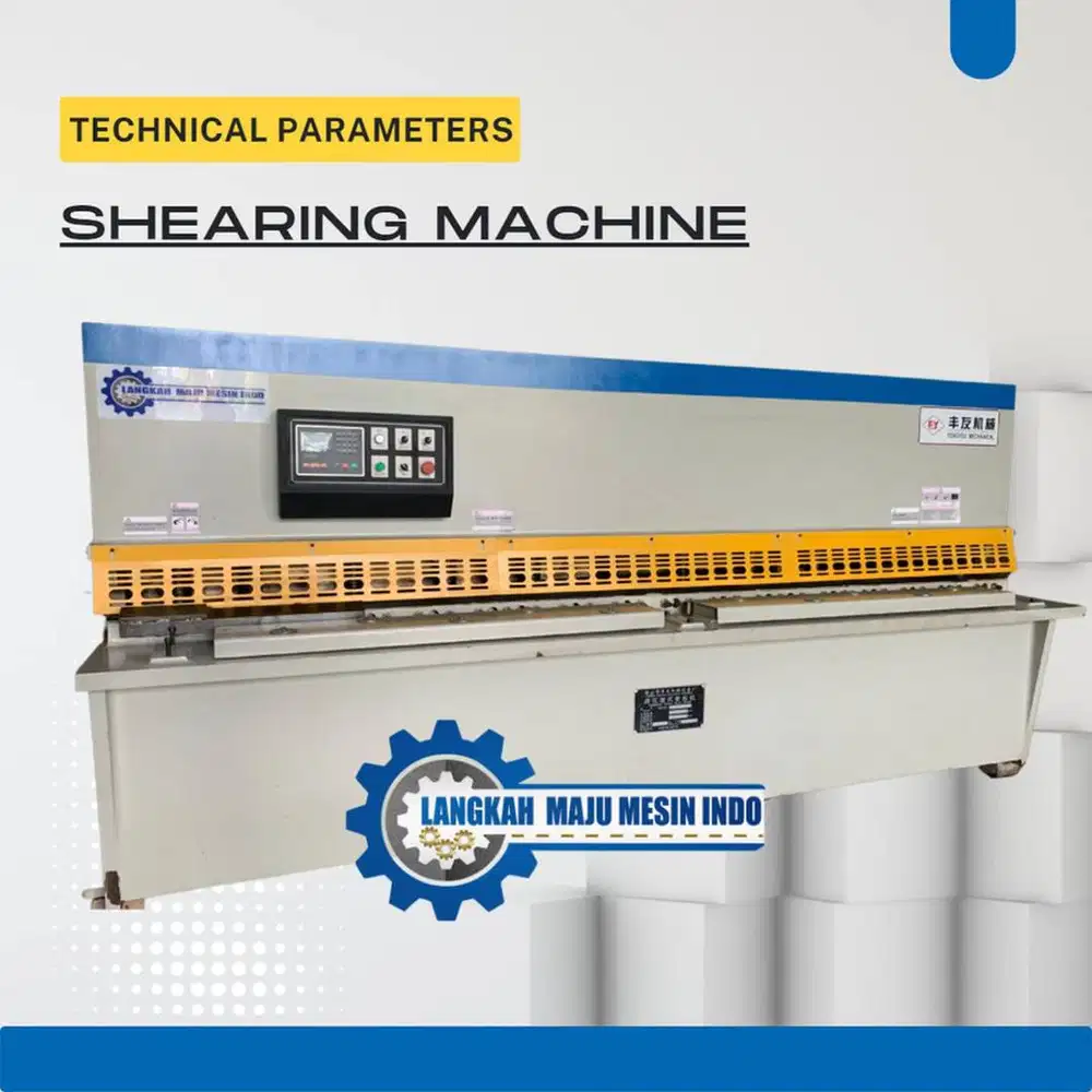 Mesin Potong Shearing 6mm x 3200mm Baru / Shearing Machine
