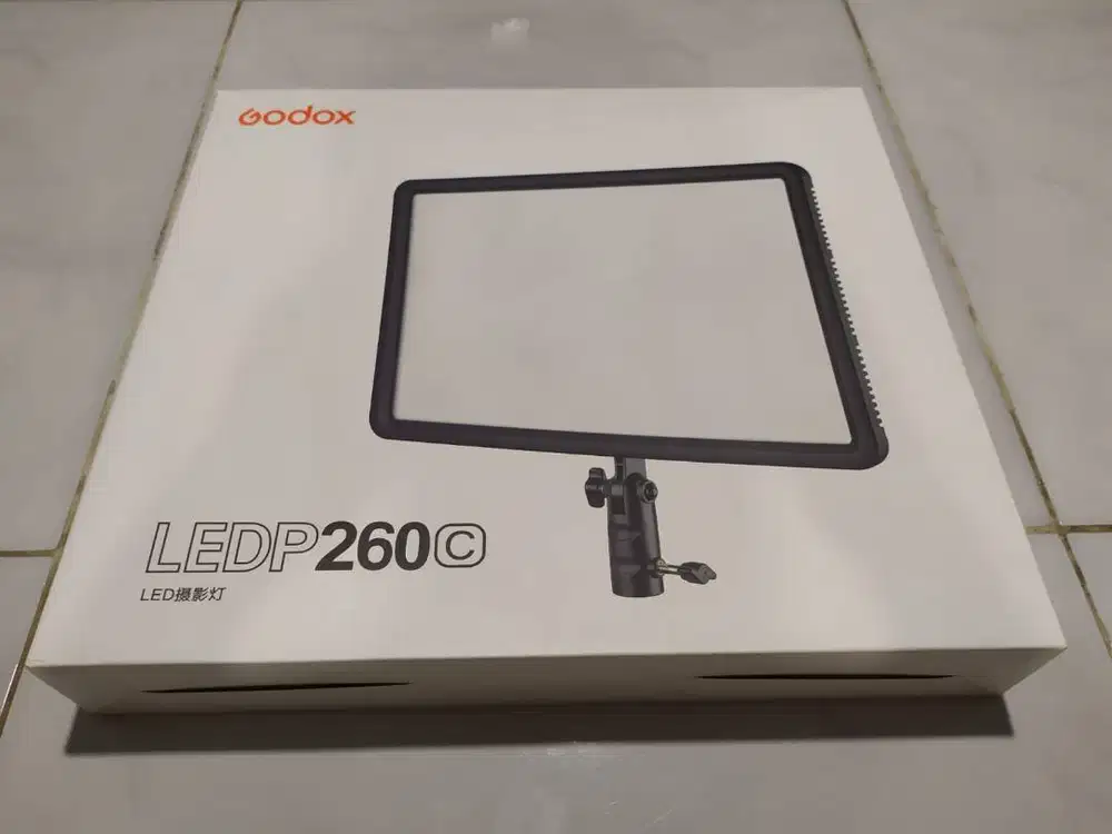 Lampu Video Continues Light Panel Godox LED P260C Bi-Color