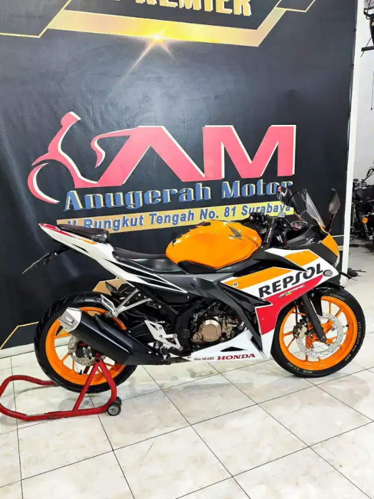 Cek motor Honda CBR 150 R Facelift repsol series TH 2017 super kencang