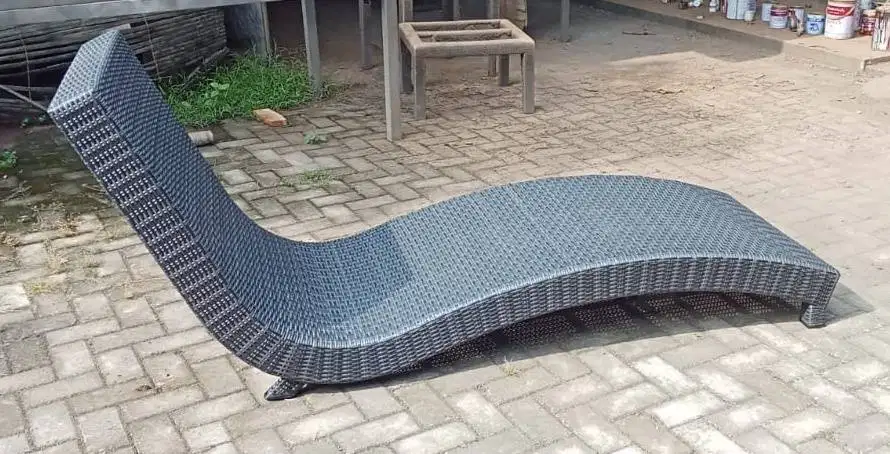 TC Ready stock kursi kolam custom rotan sintetis Jabodetabekbek