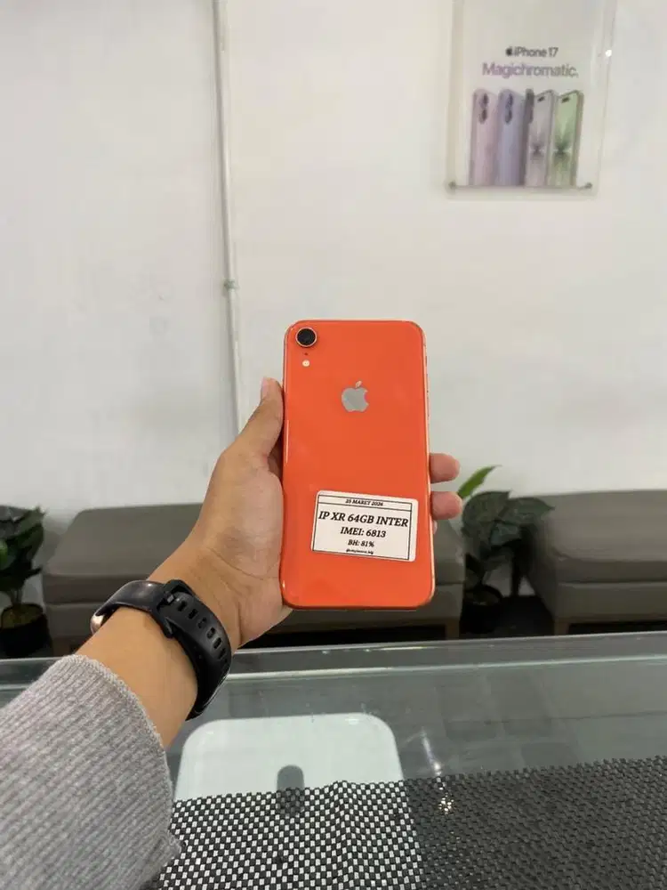IPHONE XR 64GB FULLSET NOMINUS MENERIMA TT/KREDIT