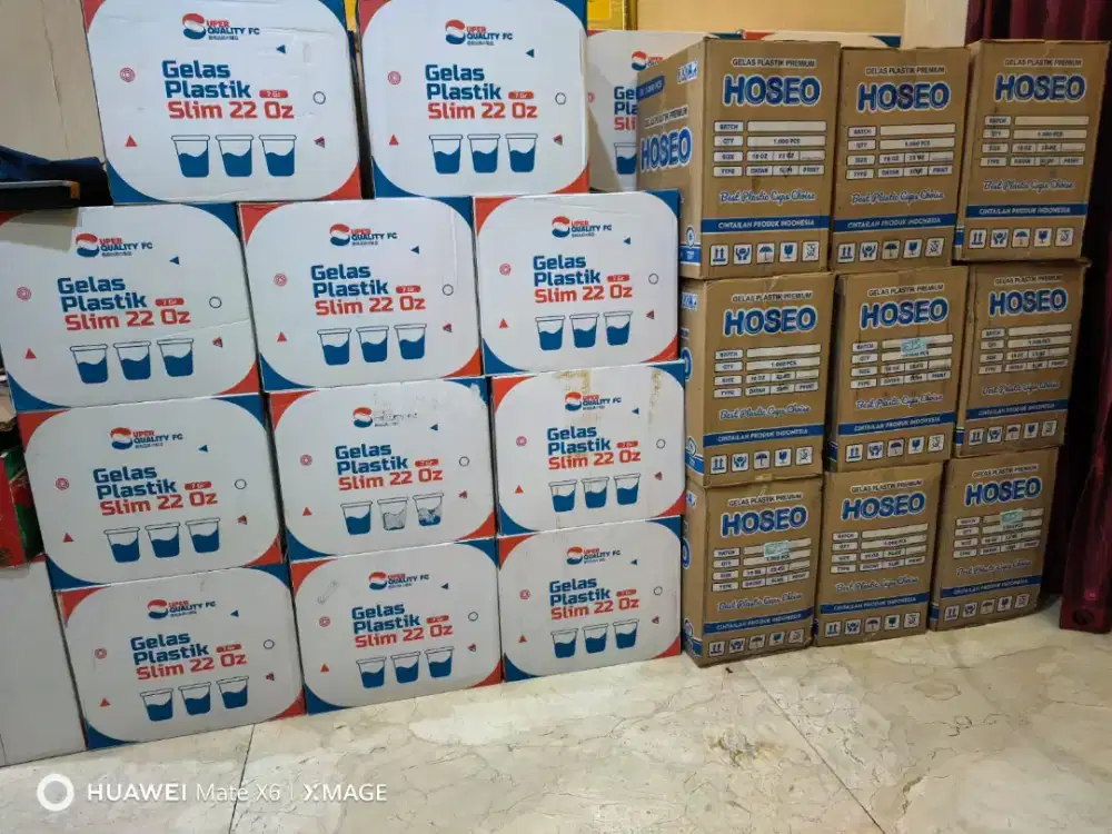 Gelas cup 22oz slim jumbo