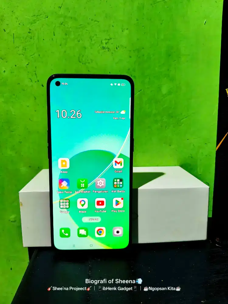 Oppo reno 6 4G 8\128GB