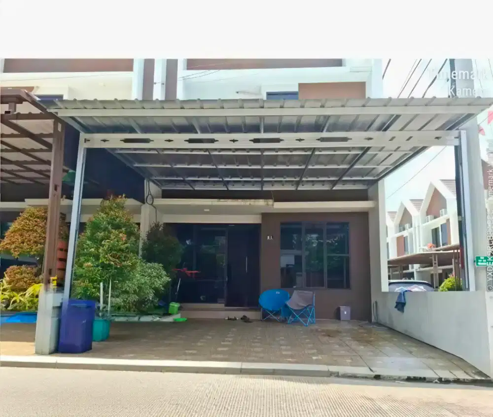 Kanopi rangka baja ringan