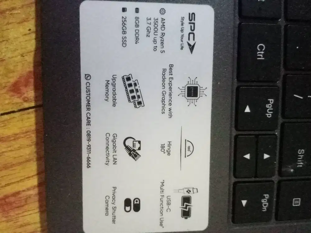 SPC STYLE 5 RYZEN 5. 3500U