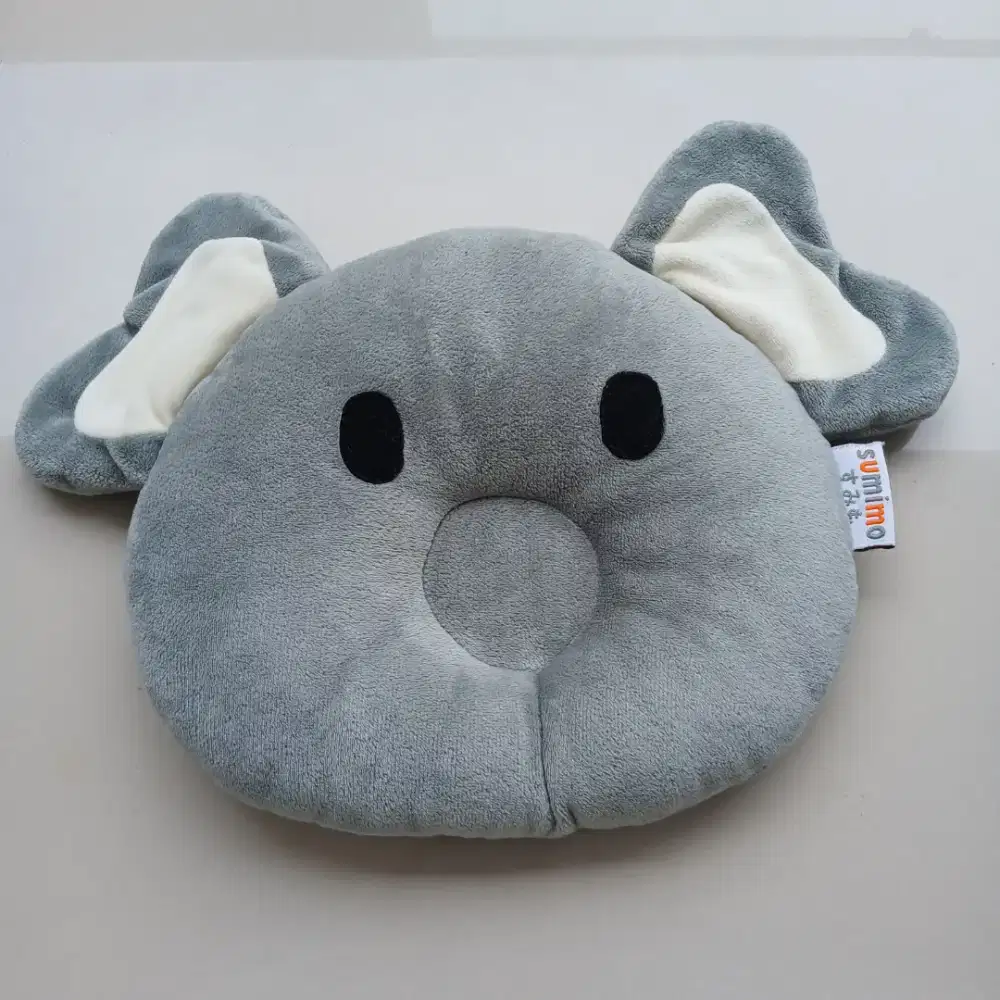 Sumino dimple pillow bantal gepeng bantal peang bentuk gajah, preloved