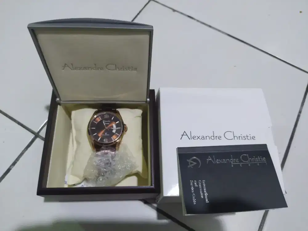 Jam tangan Alexandre Christie 8684 MDB ROBO