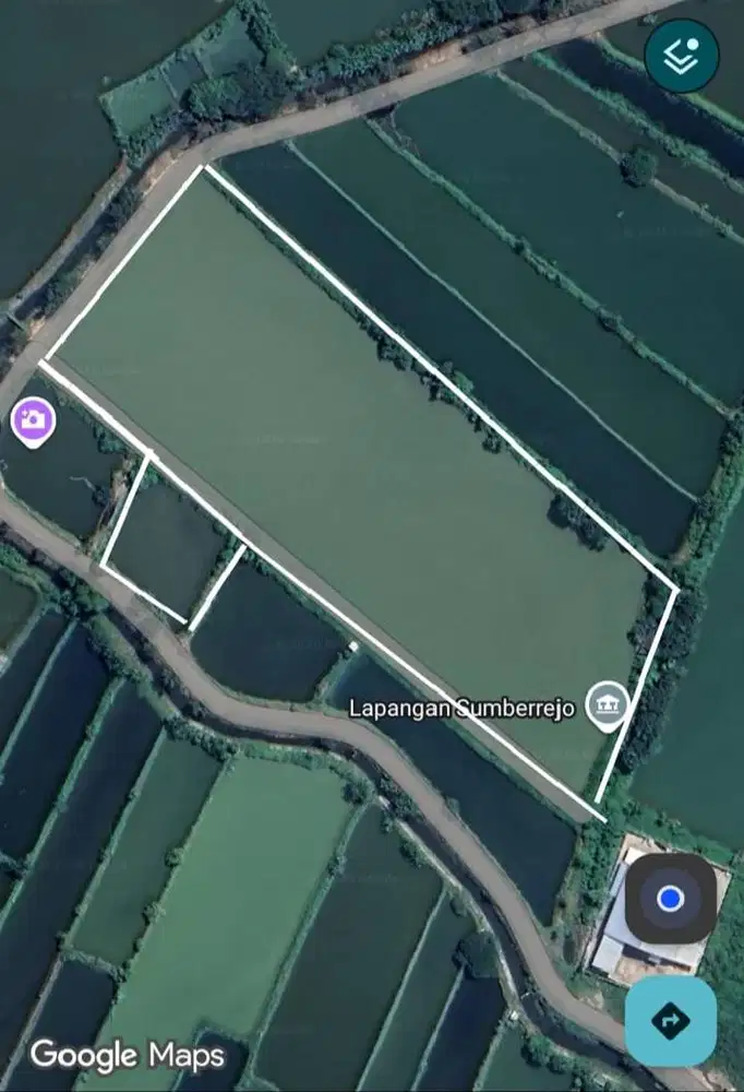 Dijual Lahan Tambak Aktif Sumber Langgen Benowo Surabaya