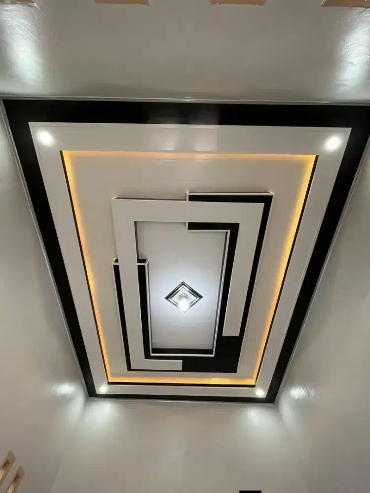 Plavon PVC terpasang