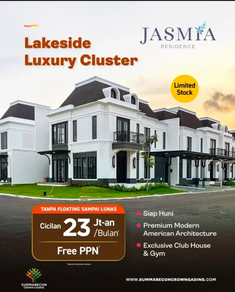 Hot Promo Deal Summarecon Crown Gading Jasmia
