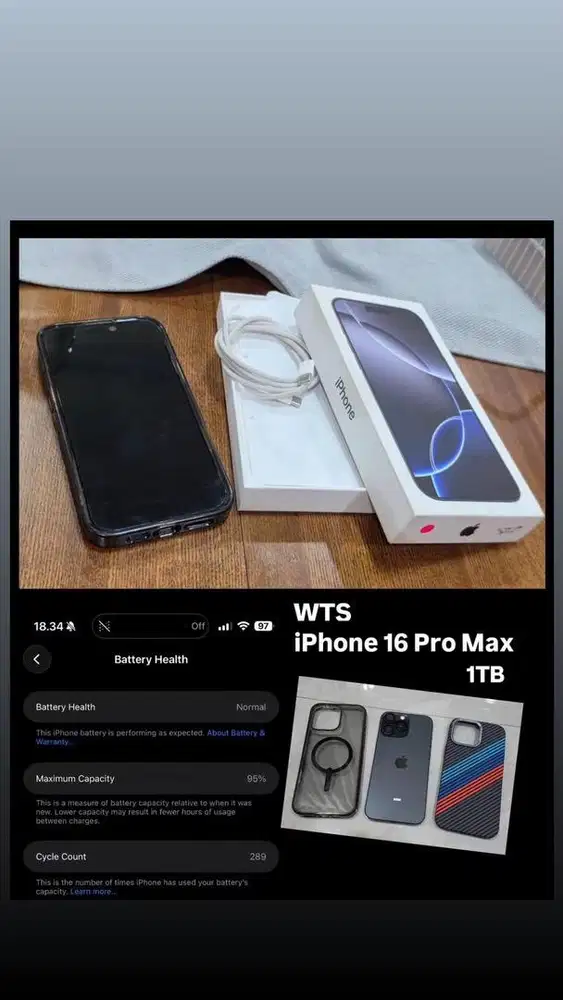 Iphone 16 Promax 1 TB
