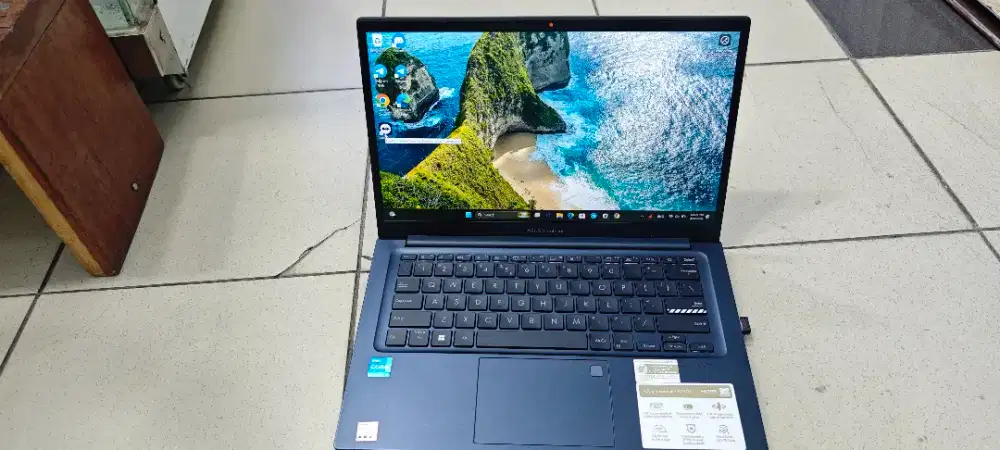 dijual laptop jarang pake asus vivobook A1404ZA ram 16/512