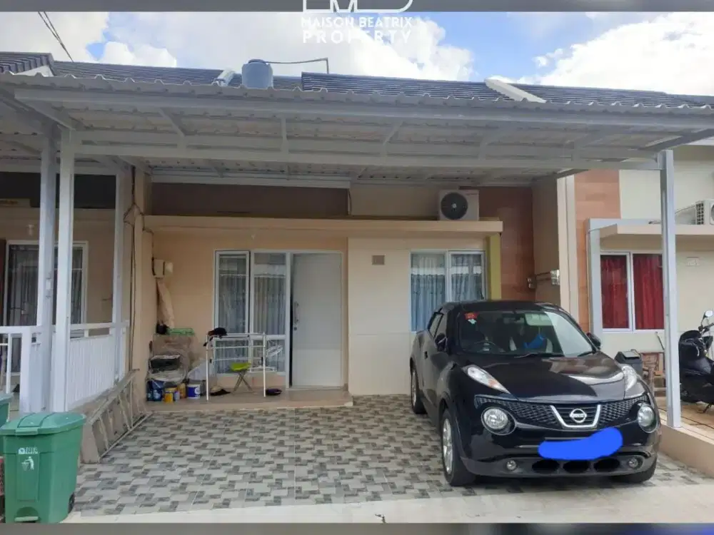 RUMAH 1 LANTAI SIAP HUNI LOKASI STRATEGIS DI SERPONG PARADISE - TANGSEL