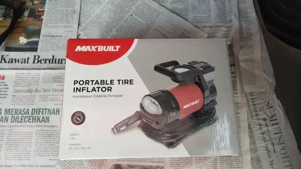 Max built isi angin portable