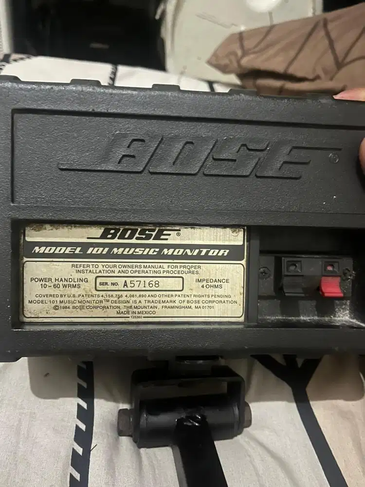 Speaker BOSE 101 MUSIC MONITOR 2pcs